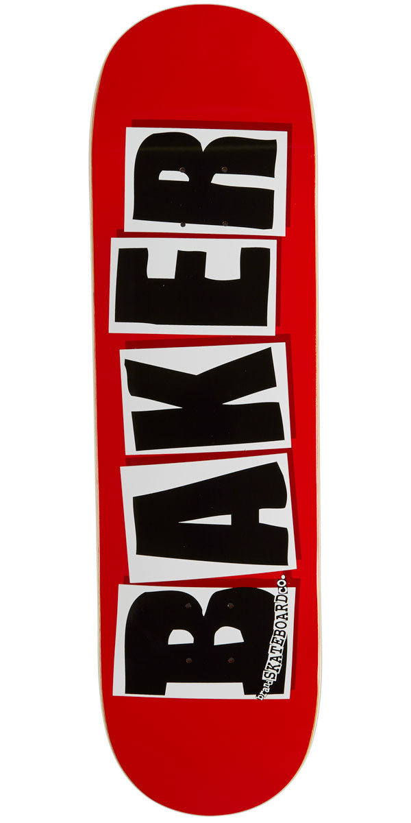 Baker Skateboards Brand Logo Black Deck 8.75