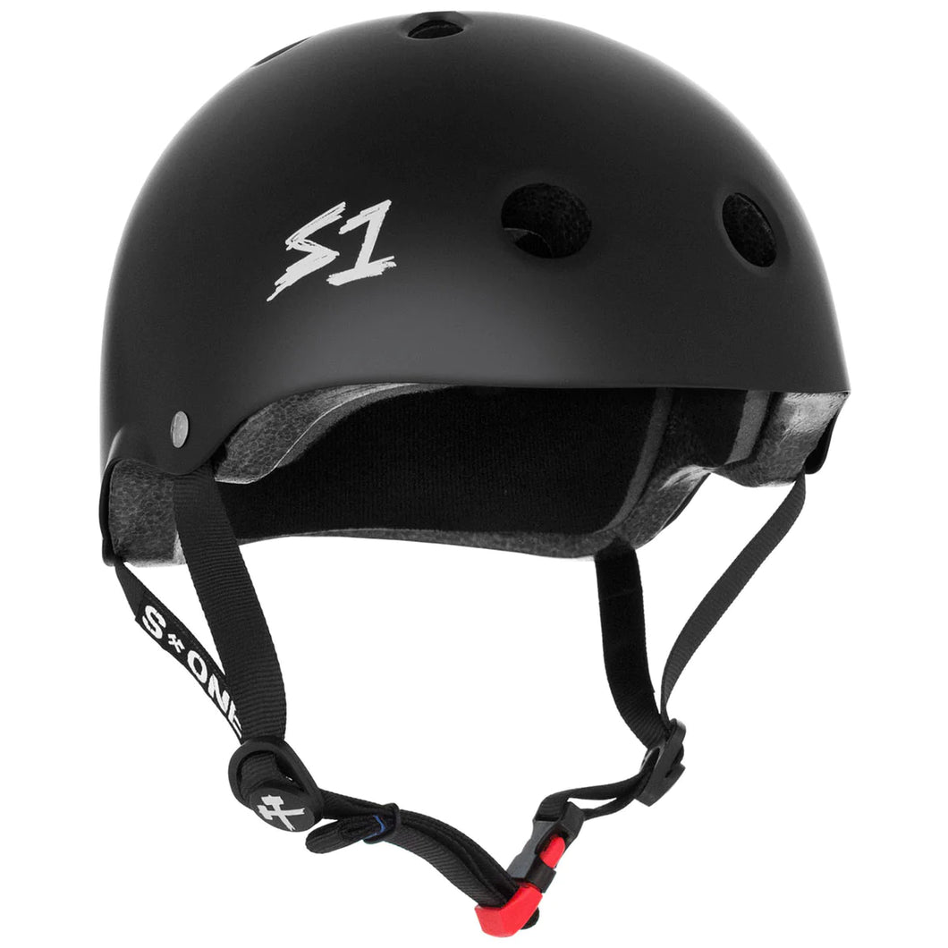 S-One Mini Lifer Kids Helmet - Black Matte