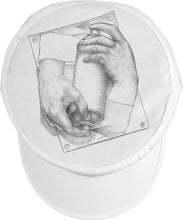 Load image into Gallery viewer, Bones Wheels Spraying Hands Painter Hat White
