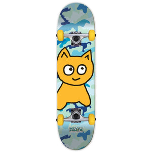 Meow Camo Blue Complete 8"