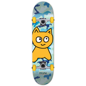 Meow Camo Blue Complete Mini 7.5"