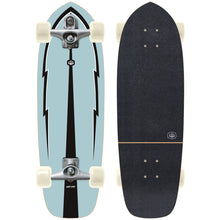 Load image into Gallery viewer, Carver 30.75" Blue Thunder Surfskate Complete C7
