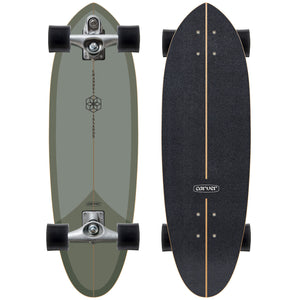Carver 32.5" C1 Mid Sage Surfskate Complete C7