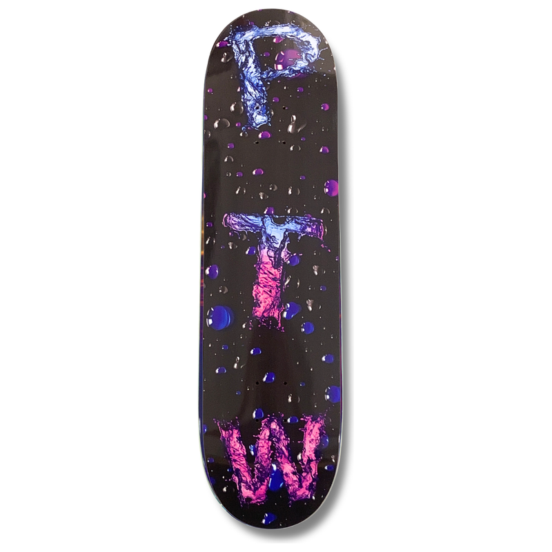 Paint the World Official PTF Drip Front Deck 8.25