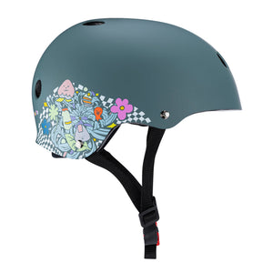 Triple-8 Certified Sweatsaver Helmet Lizzie Armanto Signature Addition