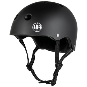 187 Low Pro Certified Helmet Matte Black