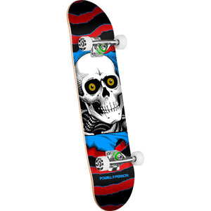 Powell Peralta Ripper Complete Skateboard Red/Blue 7"