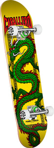 Powell Peralta Cab Chinese Dragon Yellow Birch Complete Skateboard - 7.5"