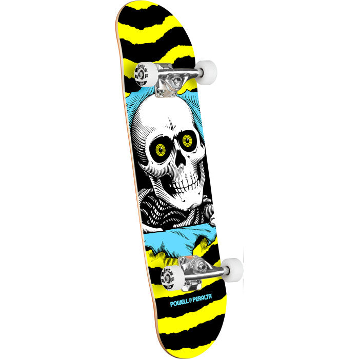 Powell Peralta Ripper Yellow/Blue Birch Complete Skateboard - 7