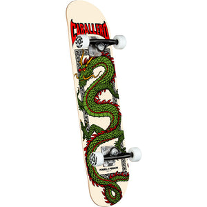 Powell Peralta Cab Chinese Dragon Birch Complete Skateboard - Ivory - 7.5 x 28.65