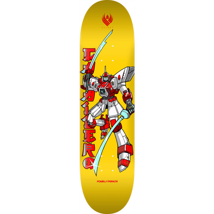 Powell Peralta Caballero Gundam Flight Deck Yellow 8.25