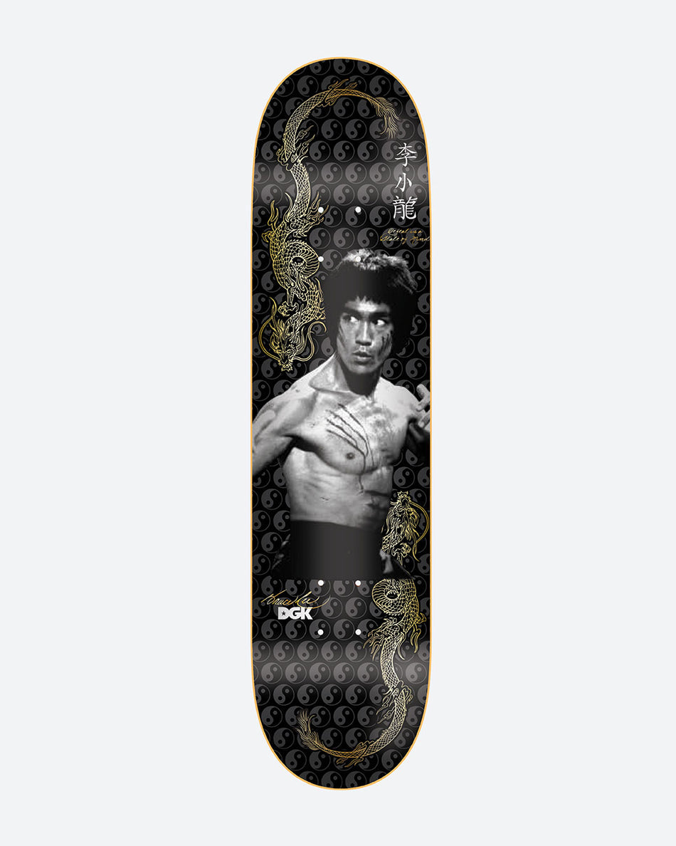 DGK x Bruce Lee Balance Embossed Deck 8.25