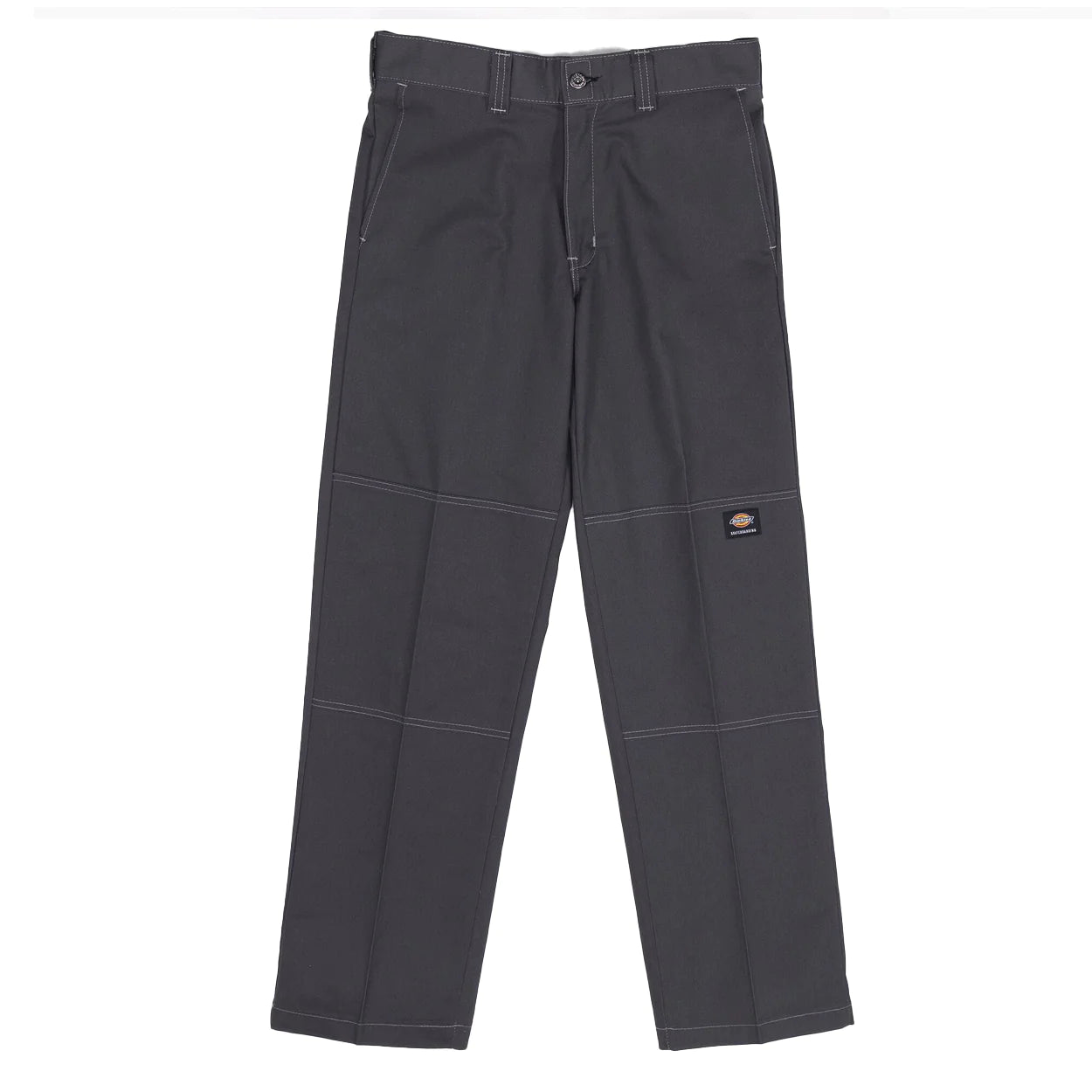 Dickies Skateboarding Double Knee Pant - Charcoal with Grey Dickies Skateboarding Double Knee Pant - Charcoal with Grey