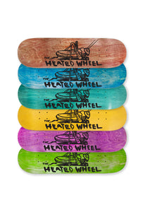 The Heated Wheel Grasshopper Team Deck 8" or 8.75"