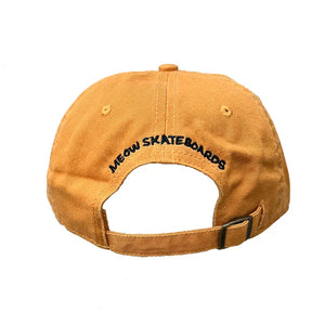 Meow Unstructured Hat - Mustard