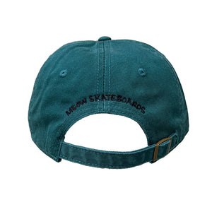 Meow Unstructured Hat - Seafoam