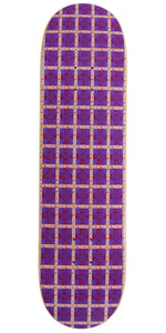 Hockey Plaid Purple Deck 8.25"