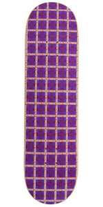Hockey Plaid Purple Deck 8.25 Hockey Plaid Purple Deck 8.25