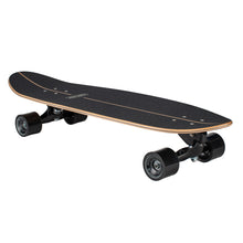 Load image into Gallery viewer, Carver 32.5" Black Label Surfskate Complete Coal Satin CX

