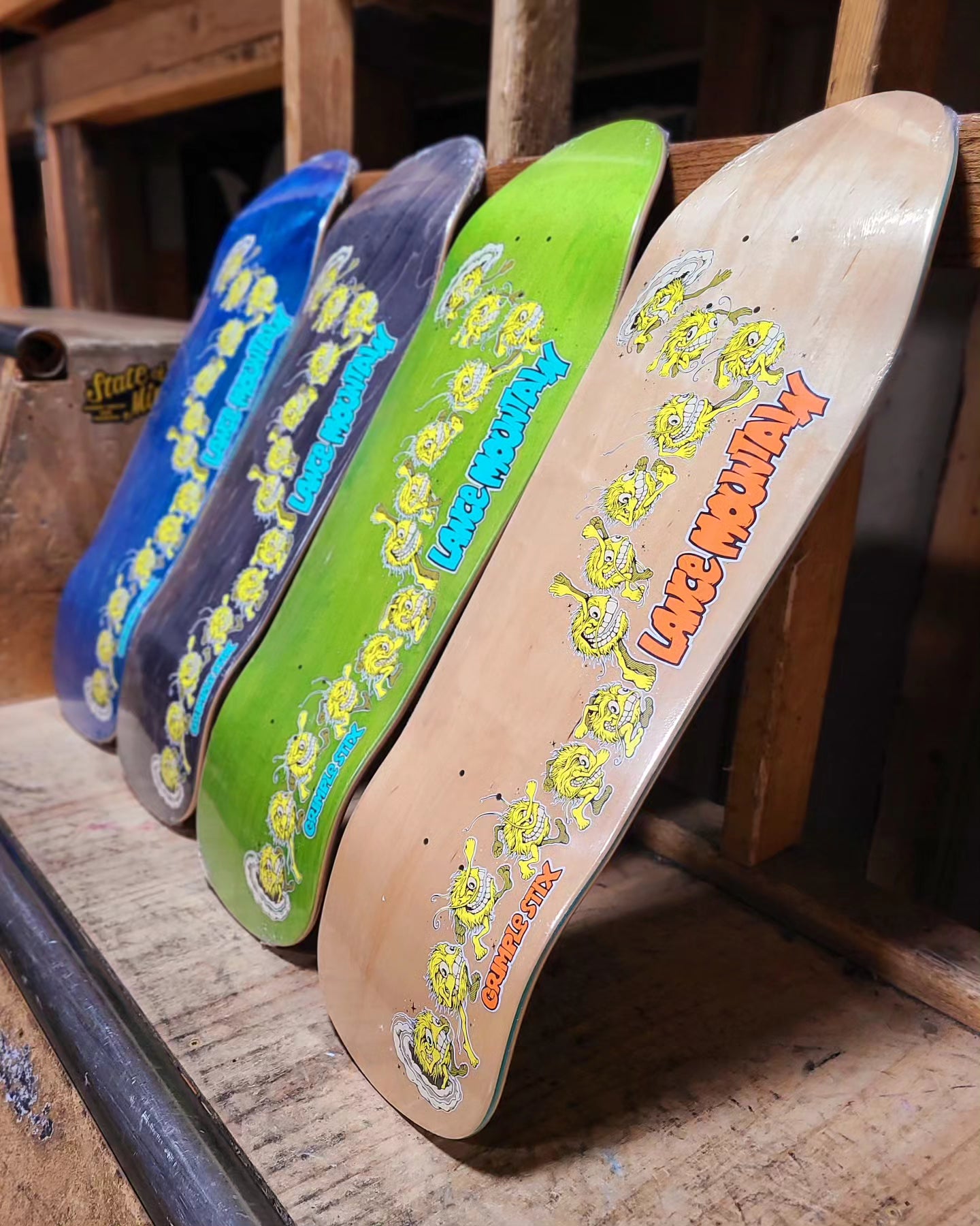 SKATESHOPDAY GRIMPLESTIX LTD DECK