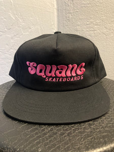 Squang Skateboards Squang Hat 2023 Black/Pink
