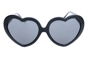 Happy Hour Shades Heart On - Matte Black Moxi