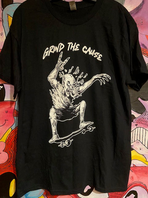 Grind the Cause Mens s/s Tee Black
