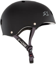 Load image into Gallery viewer, S-One Lifer Helmet - Black Matte with Grey Straps
