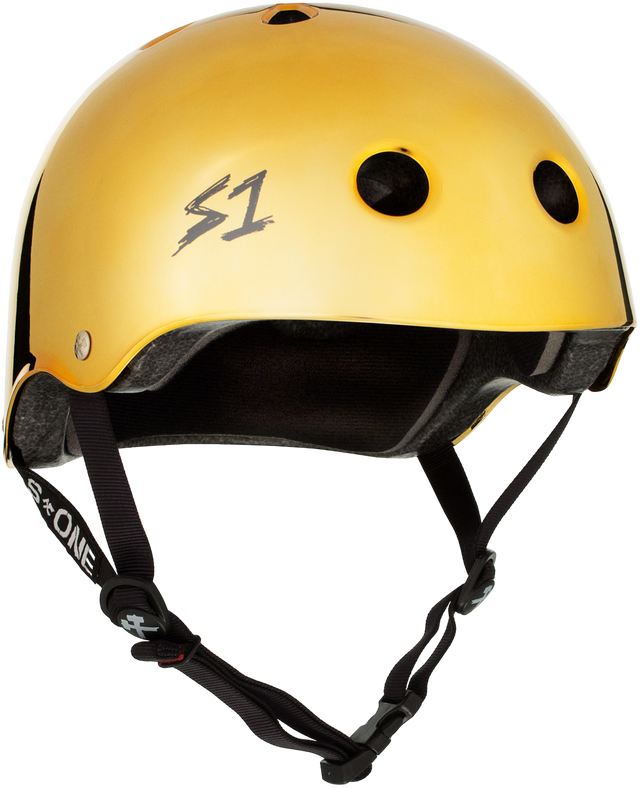 S-One Lifer Helmet - Gold Mirror Gloss