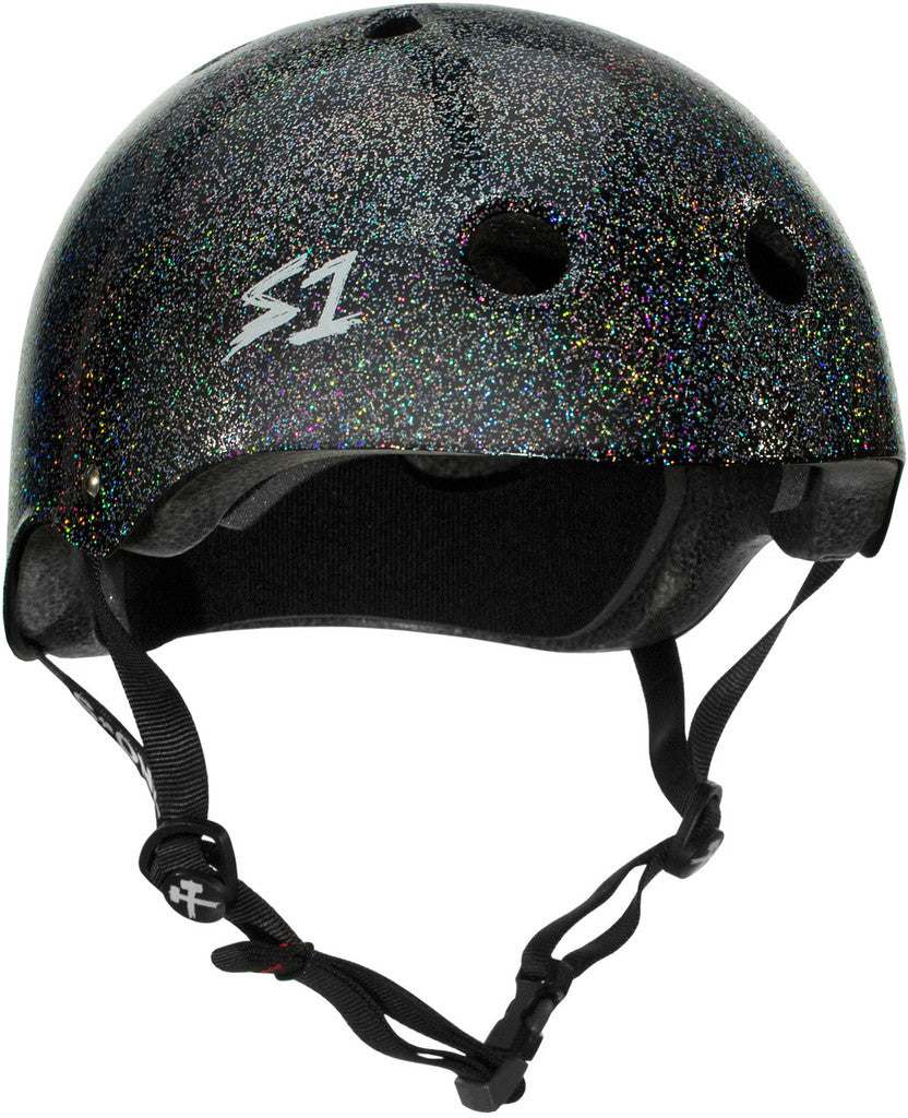 S-One Lifer Helmet - Black Gloss Glitter