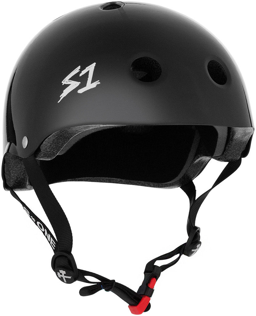 S-One Mini Lifer Kids Helmet - Black Gloss