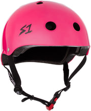 Load image into Gallery viewer, S-One Mini Lifer Kids Helmet - Hot Pink Gloss
