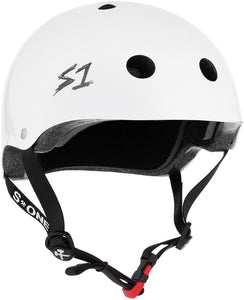 S-One Mini Lifer Kids Helmet - White Gloss