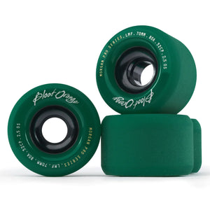 Blood Orange Liam Morgan Pro Series Midnight Green Wheels 80a 70mm