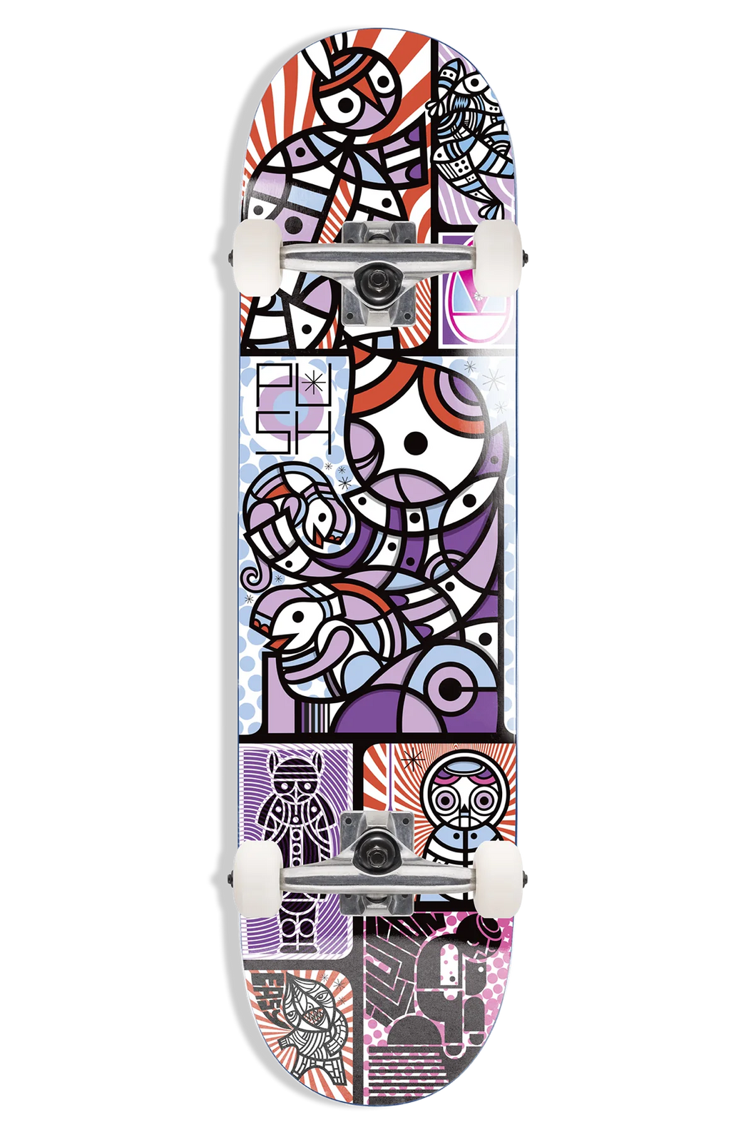 Push Skateboarding Don Pendleton Collage Guest Complete - 8.25