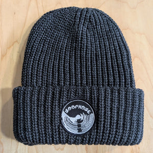 Loophole Wheels Big Brush Beanie Grey