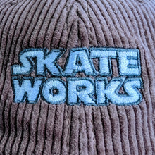 Load image into Gallery viewer, Skateworks Classic Logo Corduroy Strapback Hat - Hazy Pink
