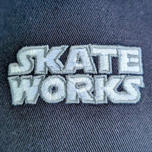 Load image into Gallery viewer, Skateworks Classic Logo Snapback Trucker Hat - Navy
