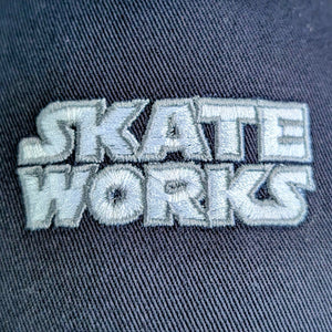 Skateworks Classic Logo Snapback Trucker Hat - Navy