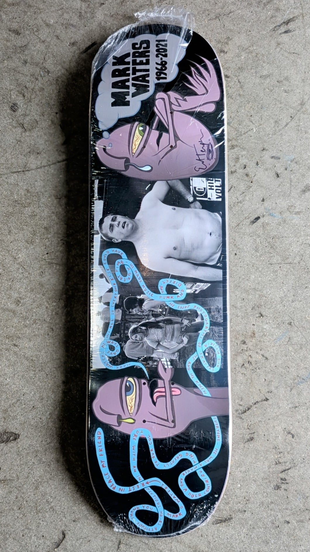 Toy Machine Skate Shop Day 2025 Mark Waters Forever Deck 8.25