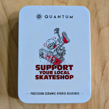 Load image into Gallery viewer, Quantum Bearing Science Skate Shop Day 2025 Skateworks Ceramic Hybrid Bearings
