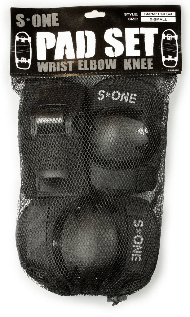 S-One Starter Pad Set - Knee/Elbow/Wrist