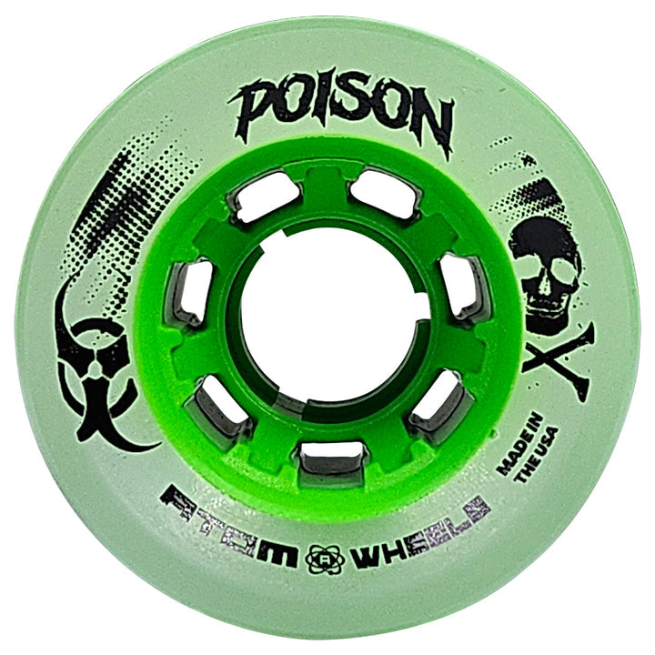 Atom Poison Slim Wheels 62mm x 38mm 84a 4pk