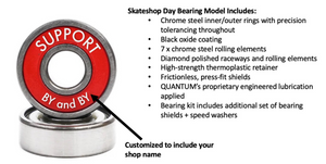 Quantum Bearing Science - Skateworks Skate Shop Day Bearings