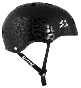 S-One Lifer Helmet - Black on Black Leopard Matte
