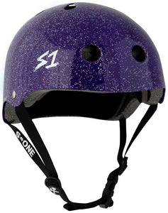 S-One Lifer Helmet - Purple Gloss Glitter