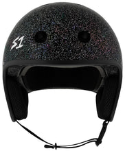 Load image into Gallery viewer, S-One Lifer Retro Helmet - Black Glitter
