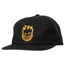 Load image into Gallery viewer, Spitfire Charred Remains Snapback Hat Black
