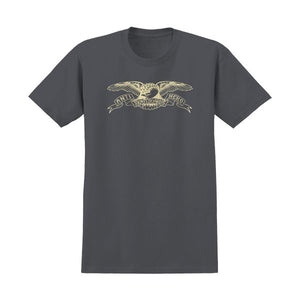 Antihero Basic Eagle T-Shirt Charcoal/Cream