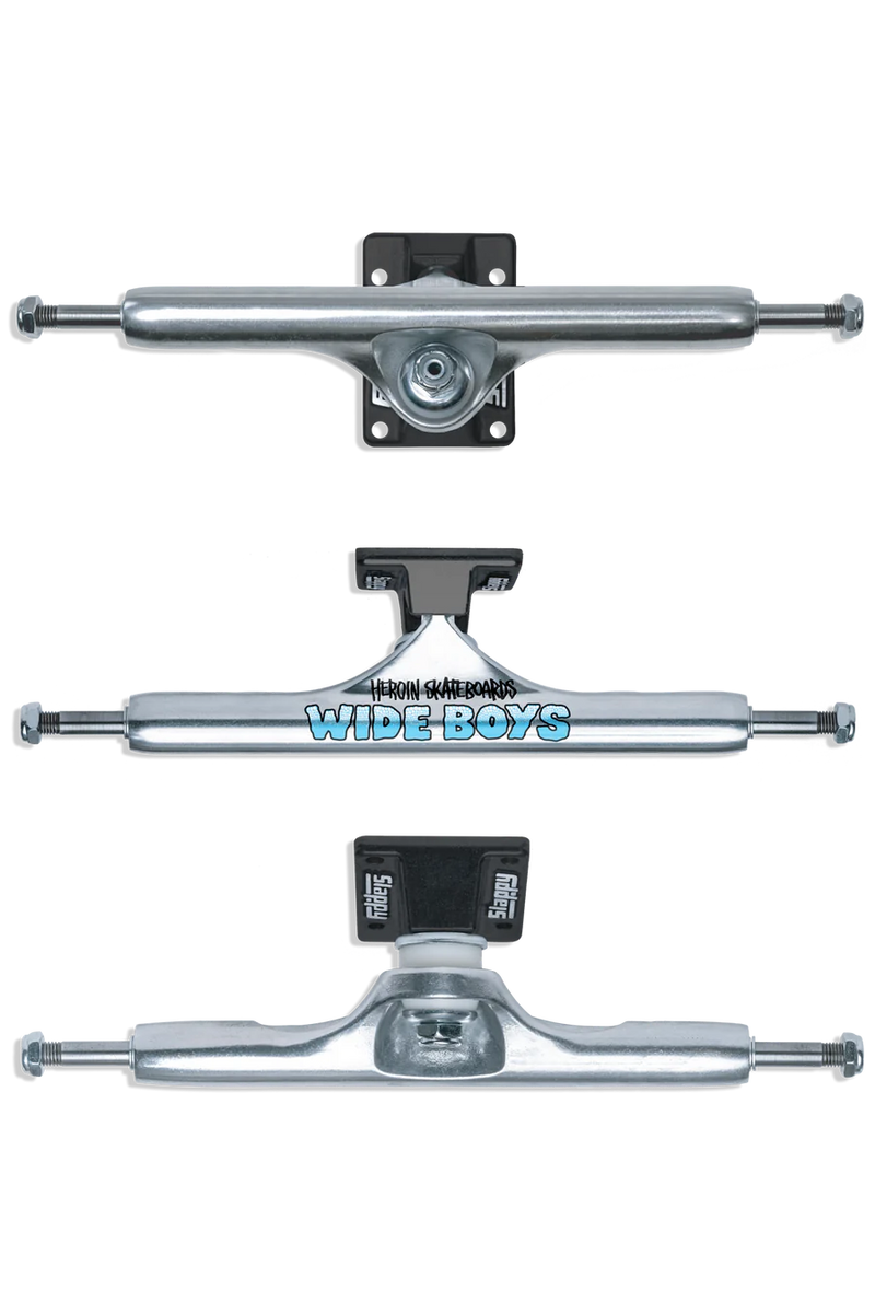 Slappy Trucks ST1 Hollow Wide Boy Trucks Polished 11